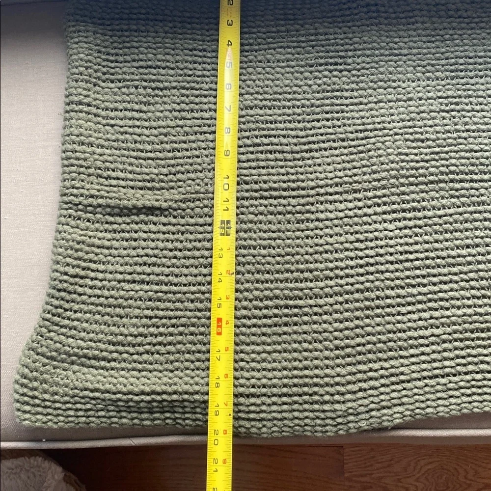 Green Knit Infinity Scarf NWT